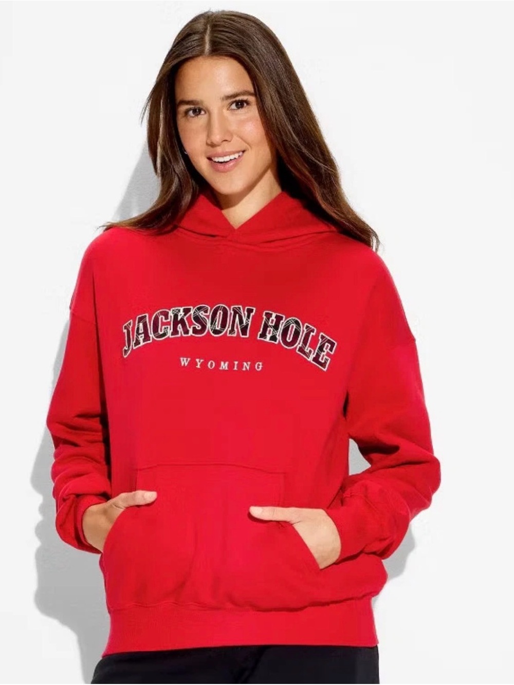 Wild Fable Jackson Hole Wyoming Wild Berry Hoodie